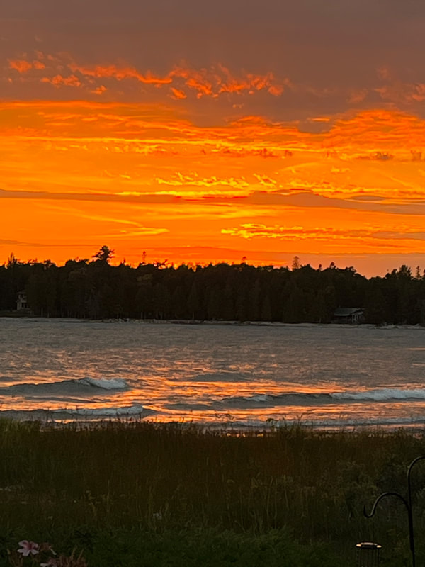 Sunsets are stunning at Candlelite Cove.
